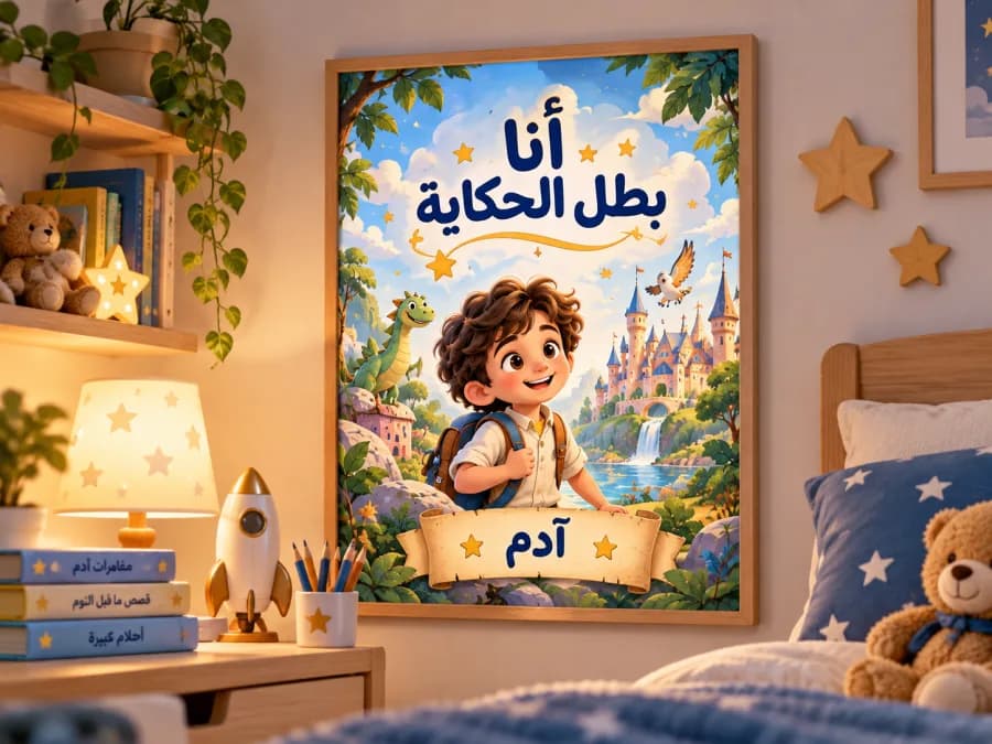 بوستر أنا بطل الحكاية